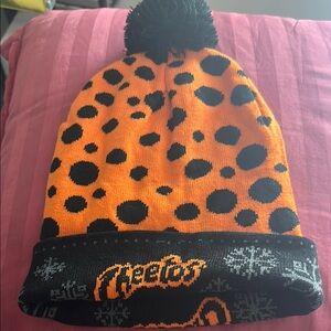 Cheetos Orange and Black Beanie